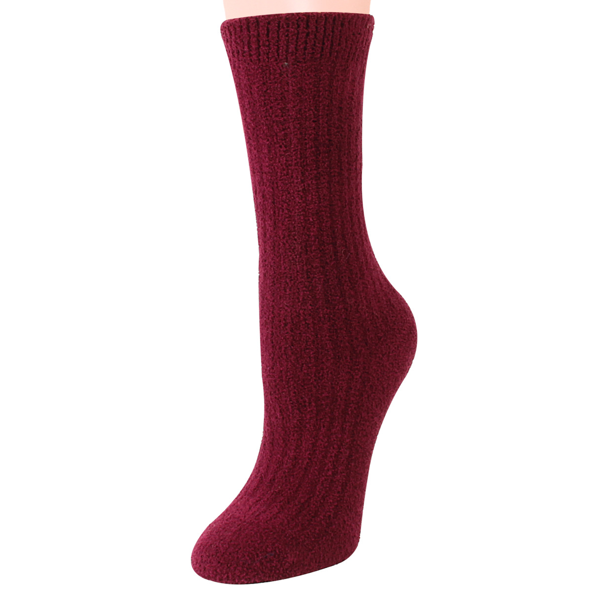 12 Pairs Pure Cotton Velvet Coral Sprout Thick Socks Plus Velvet Warm Soft Plush Socks Bulk Wholesale
